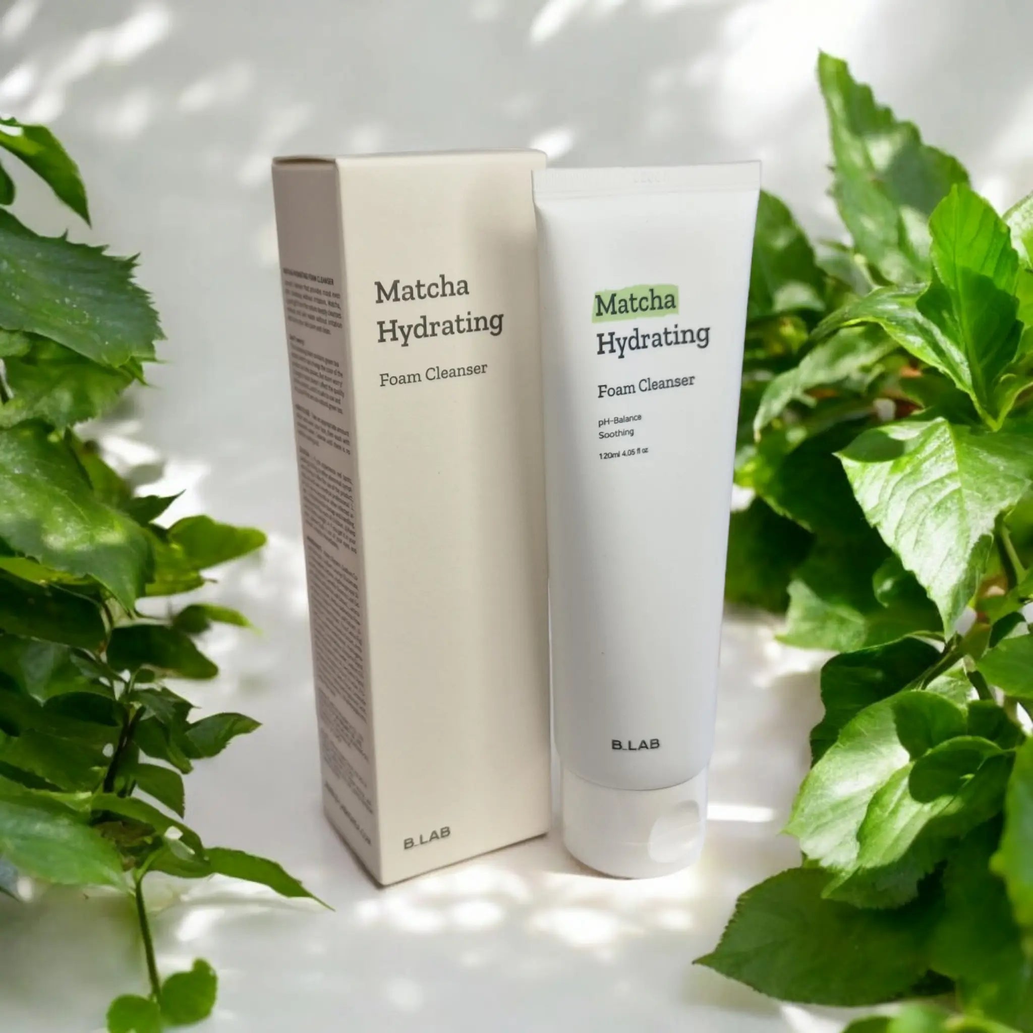 B LAB Matcha Hydrating Foam Cleanser 120ml Glow Yeosin