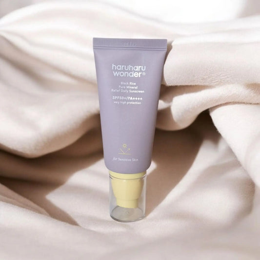 Black Rice Pure Mineral Relief Daily Sunscreen (50ml) - secondary image