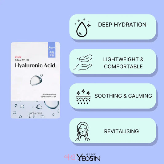 0.2 Therapy Air Mask Hyaluronic Acid (1pcs) - secondary image