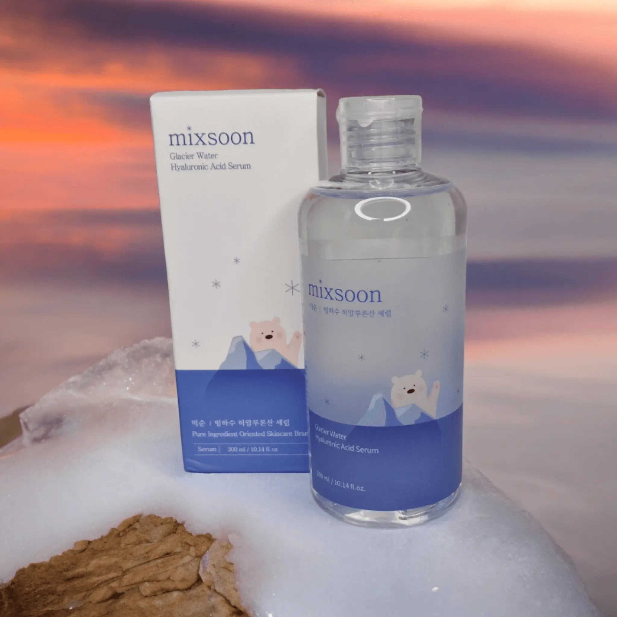 Mixsoon Glacier Water Hyaluronic Acid Serum 300ml Glow Yeosin