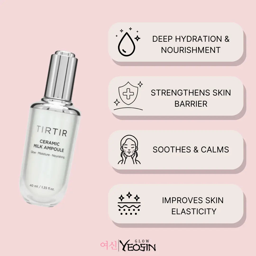 TIRTIR Milk Ampoule Glow Yeosin