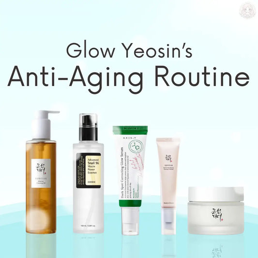The Glow Kit Anti Aging Routine Glow Yeosin