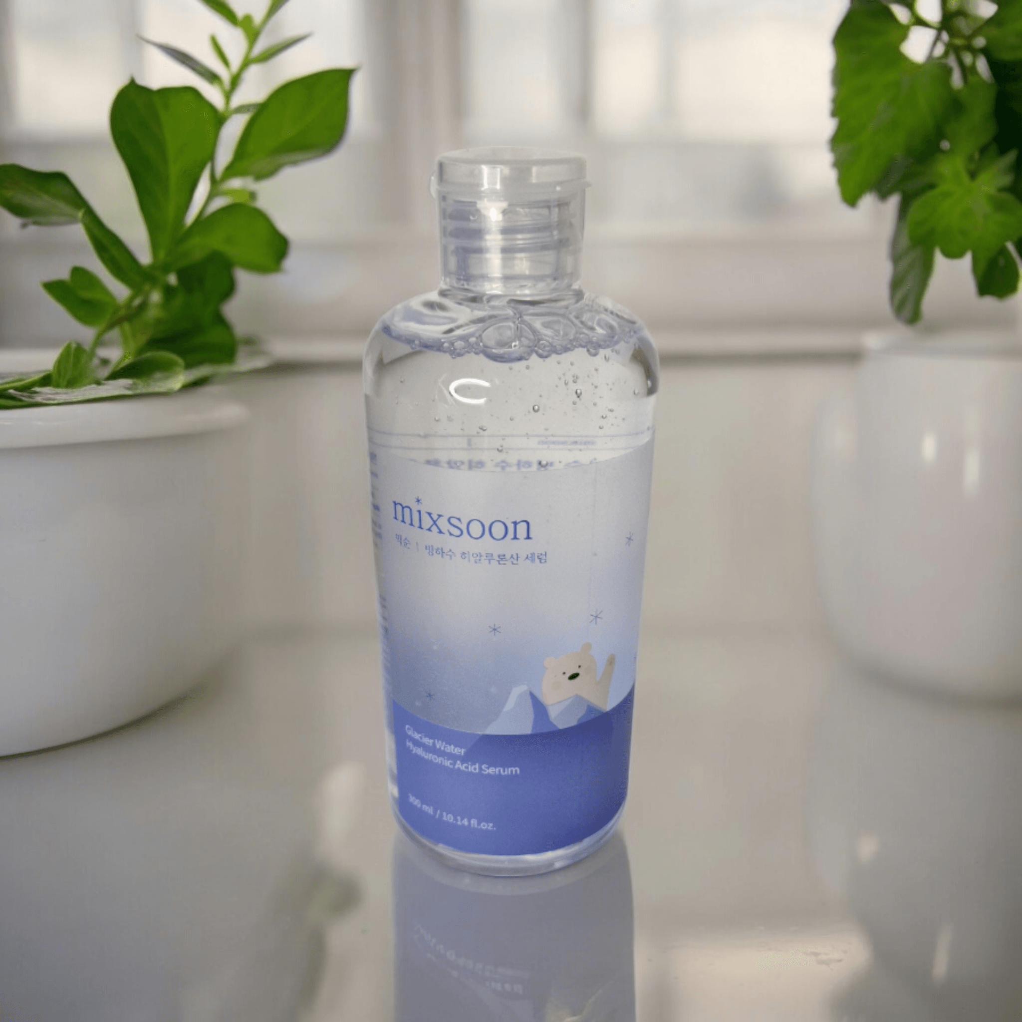 Mixsoon Glacier Water Hyaluronic Acid Serum 300ml - GlowYeosin